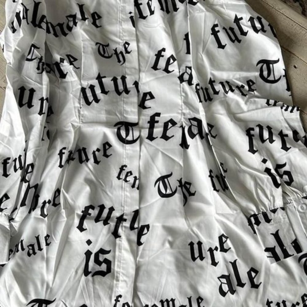 New Women's Dress with Black and White - Picture 2 of 3